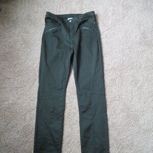 Women's FOIL New Zealand Jeans Dark Green Boot cut US Size 6, Great Shape